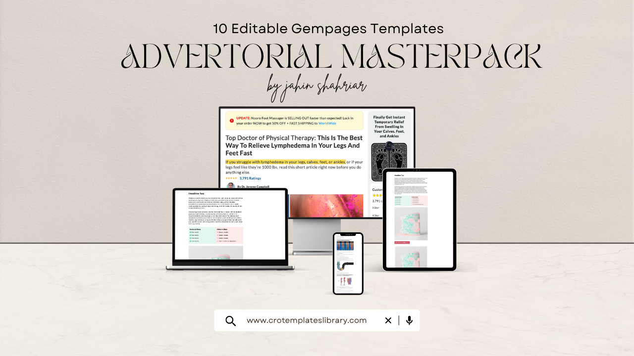 10 Gempages Advertorial Listicle Templates
