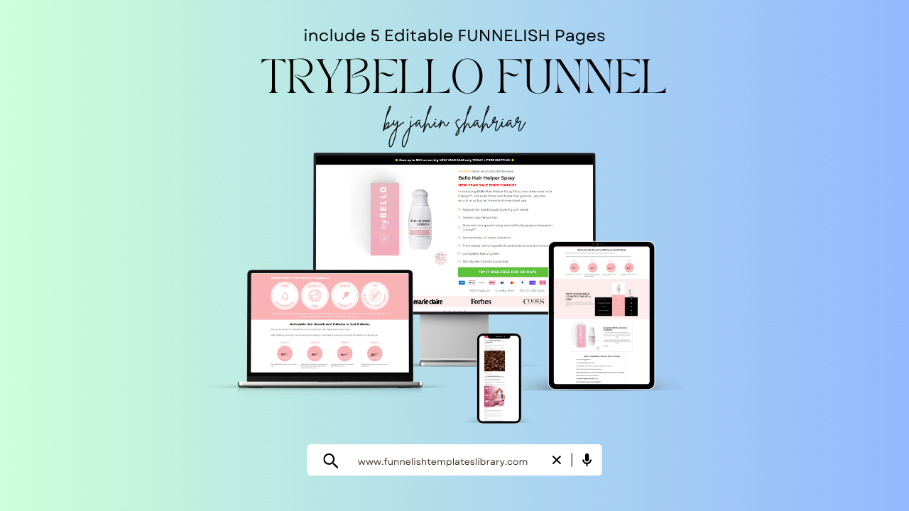 TryBello Funnelish Templates