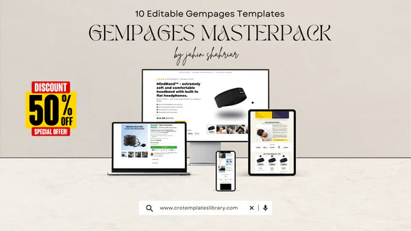 10 CRO Optimized Gempages Shopify Templates