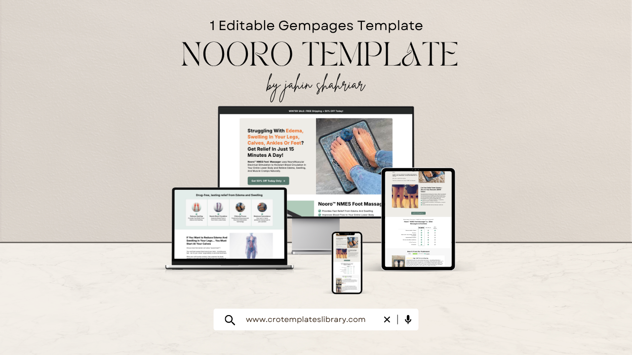 Nooro Gempages Shopify Template
